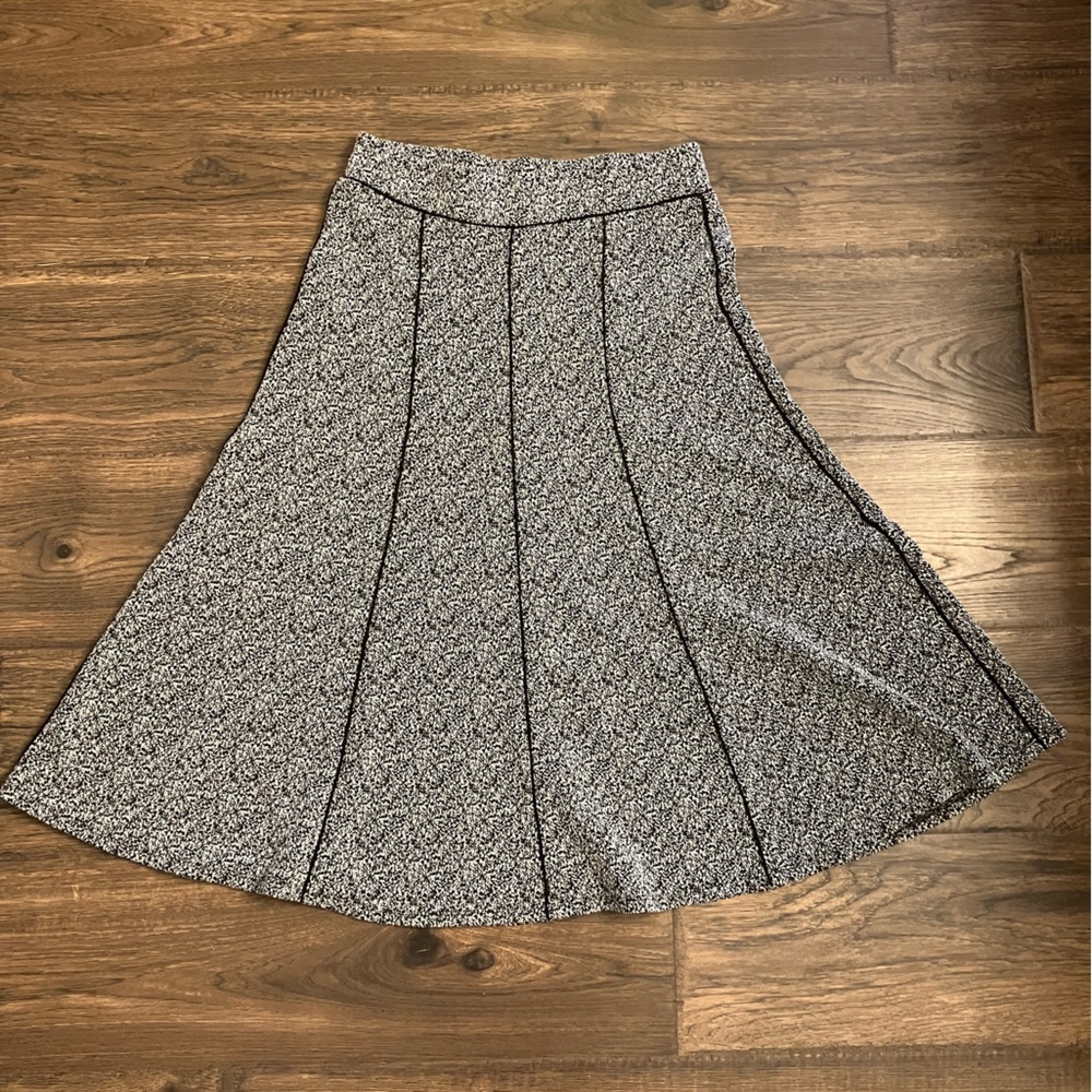 Roz&Ali carpet midi skirt